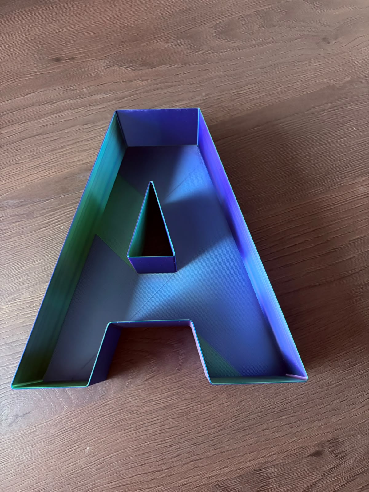 Literă volumetrică 3D personalizată (21x19 cm) - imagine galerie