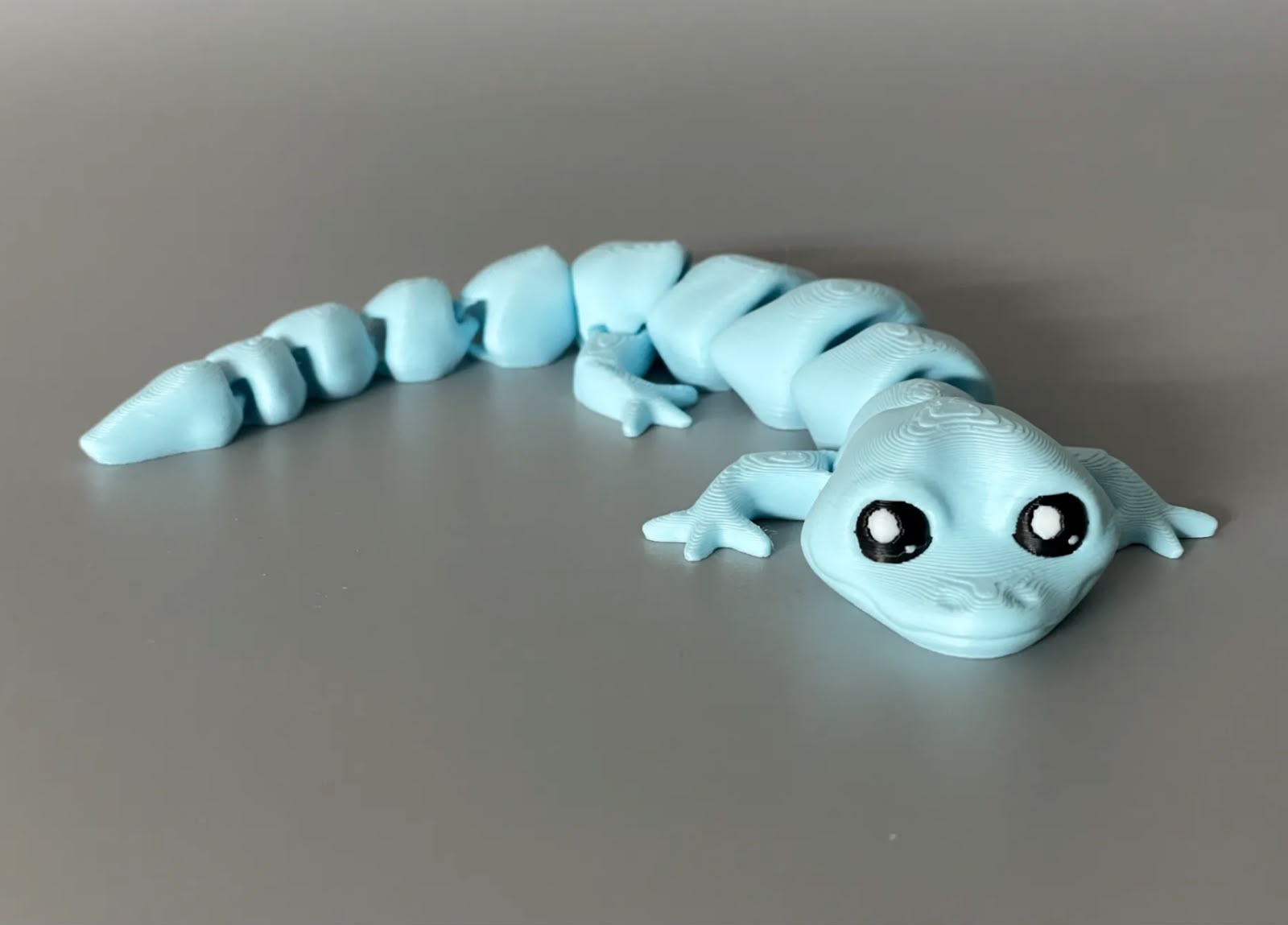 Șopârlă articulată 3D - Jucărie senzorială / Fidget Toy - imagine galerie