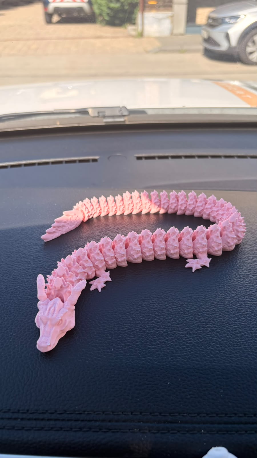 Dragon 3D articulat și flexibil – Jucărie anti-stres (fidget toy) și obiect decorativ - imagine galerie