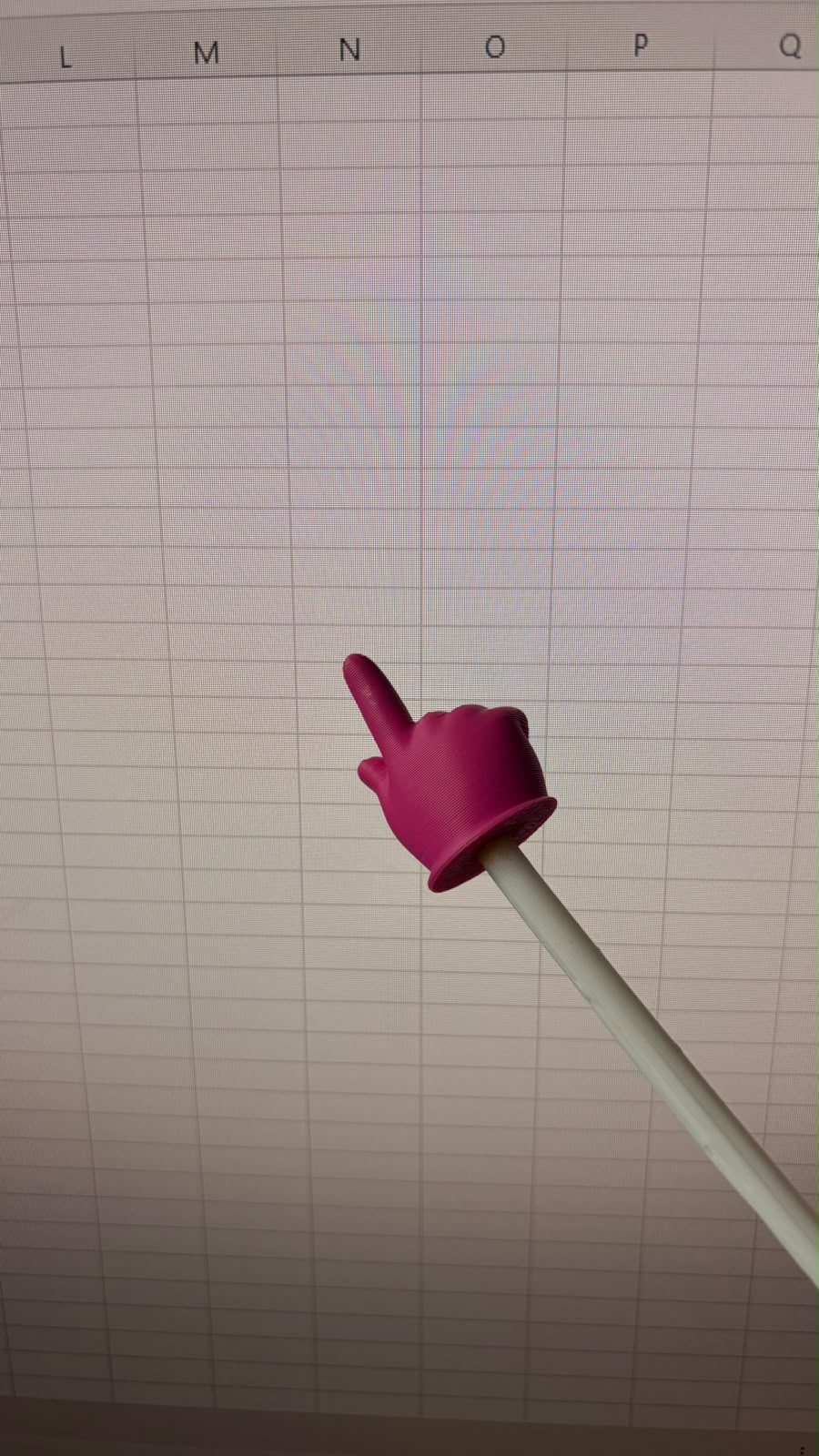 Indicator / Pointer de mână printat 3D pentru prezentări - imagine galerie