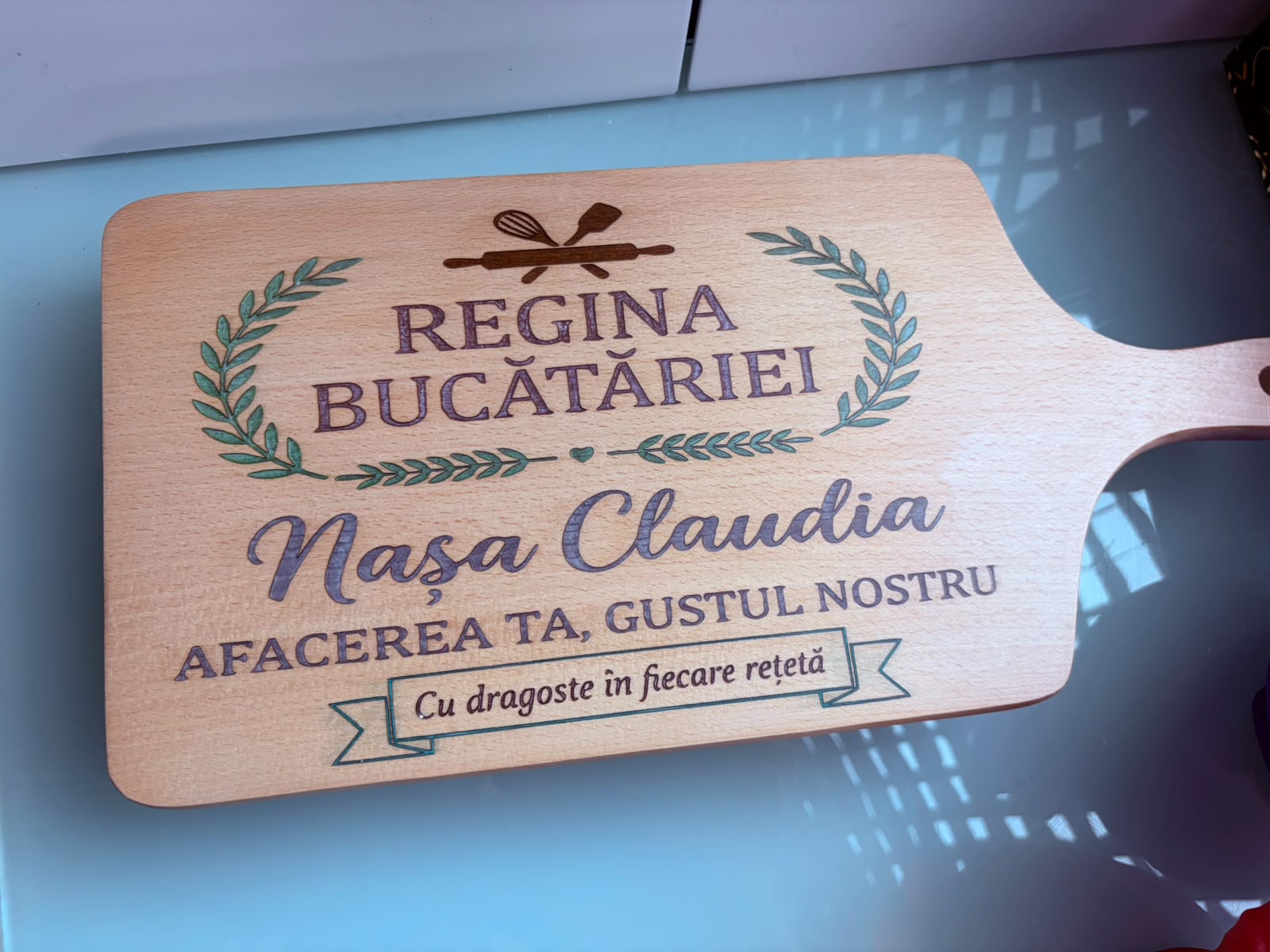 Tocător din lemn personalizat – Cadoul perfect pentru pasionații de gătit - imagine galerie