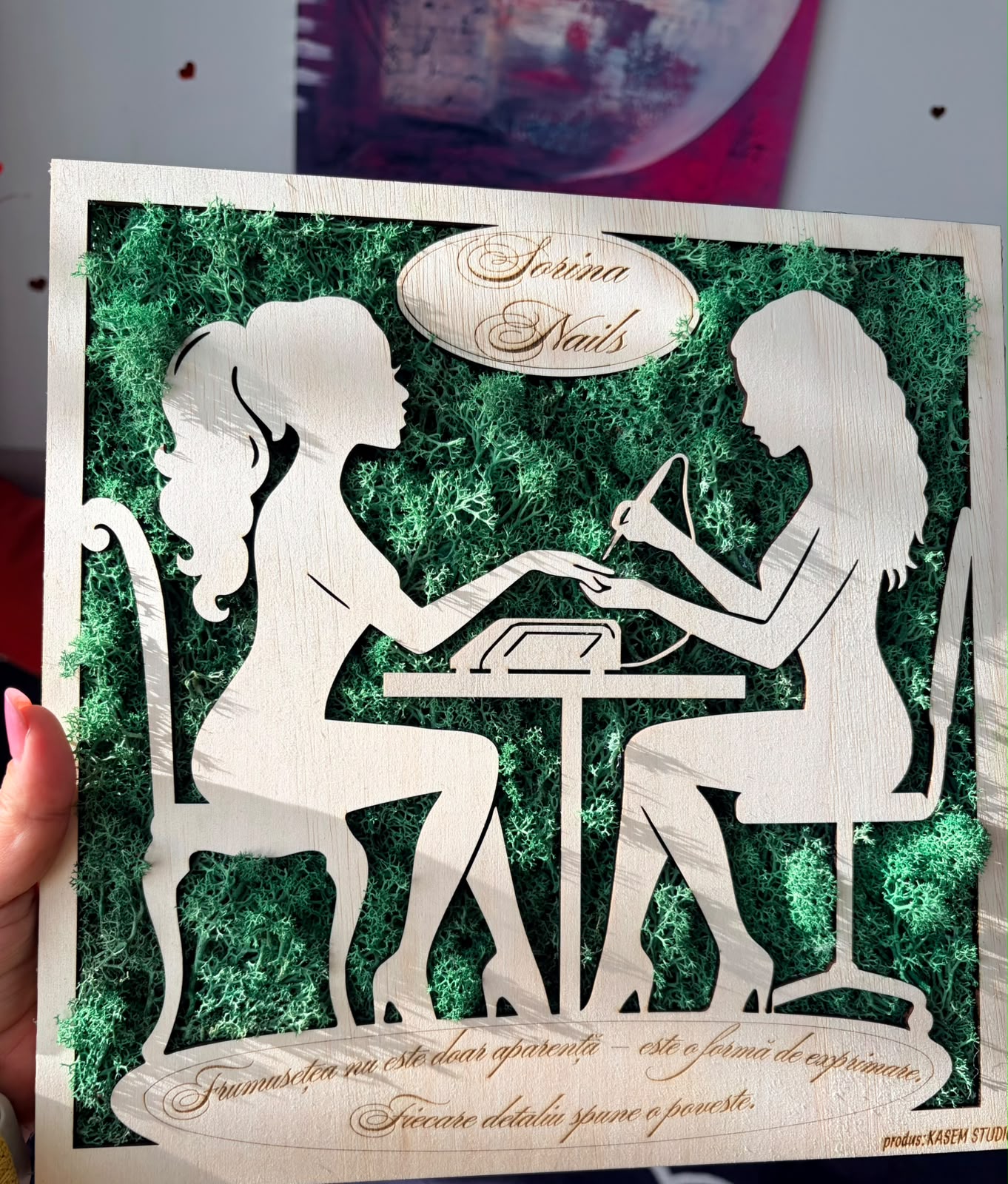 Tablou Decorativ Personalizat – Salon de Înfrumusețare și Manichiură - imagine galerie