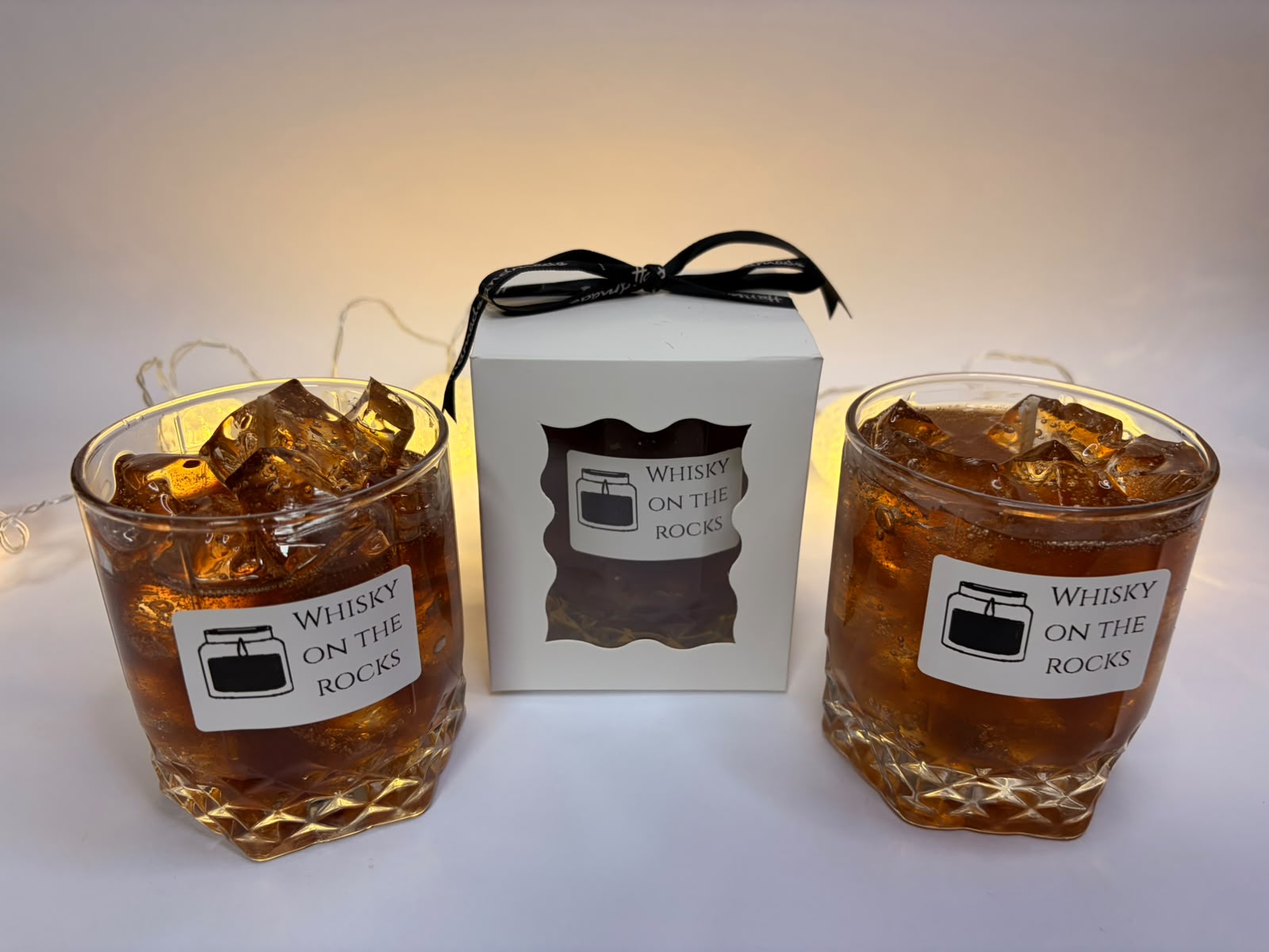 Lumânare Parfumată artizanală „Whisky on the Rocks” - imagine galerie