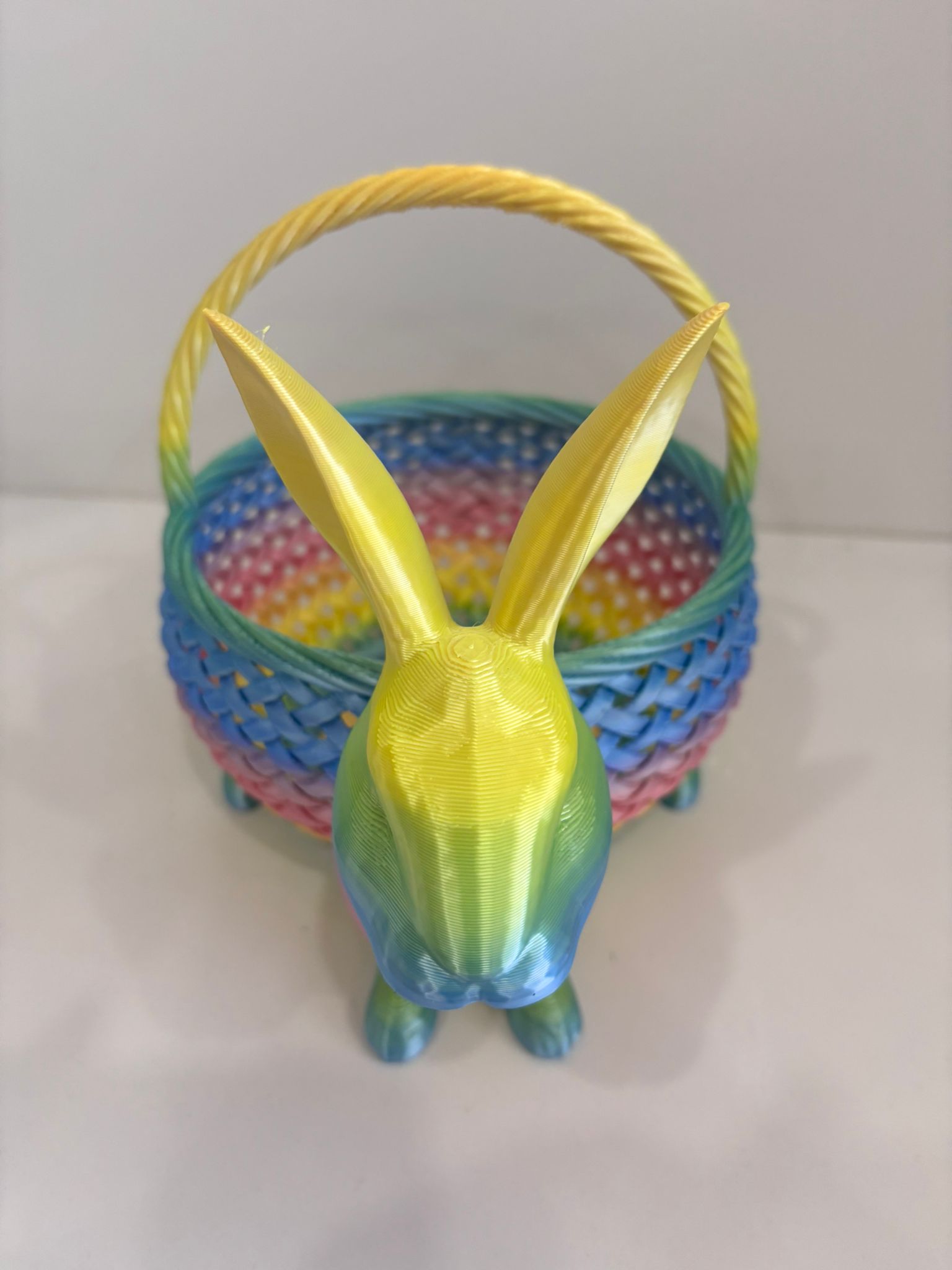 Coșuleț 3D Decorativ în Formă de Iepuraș – Accesorii Paște / Cadouri - imagine galerie