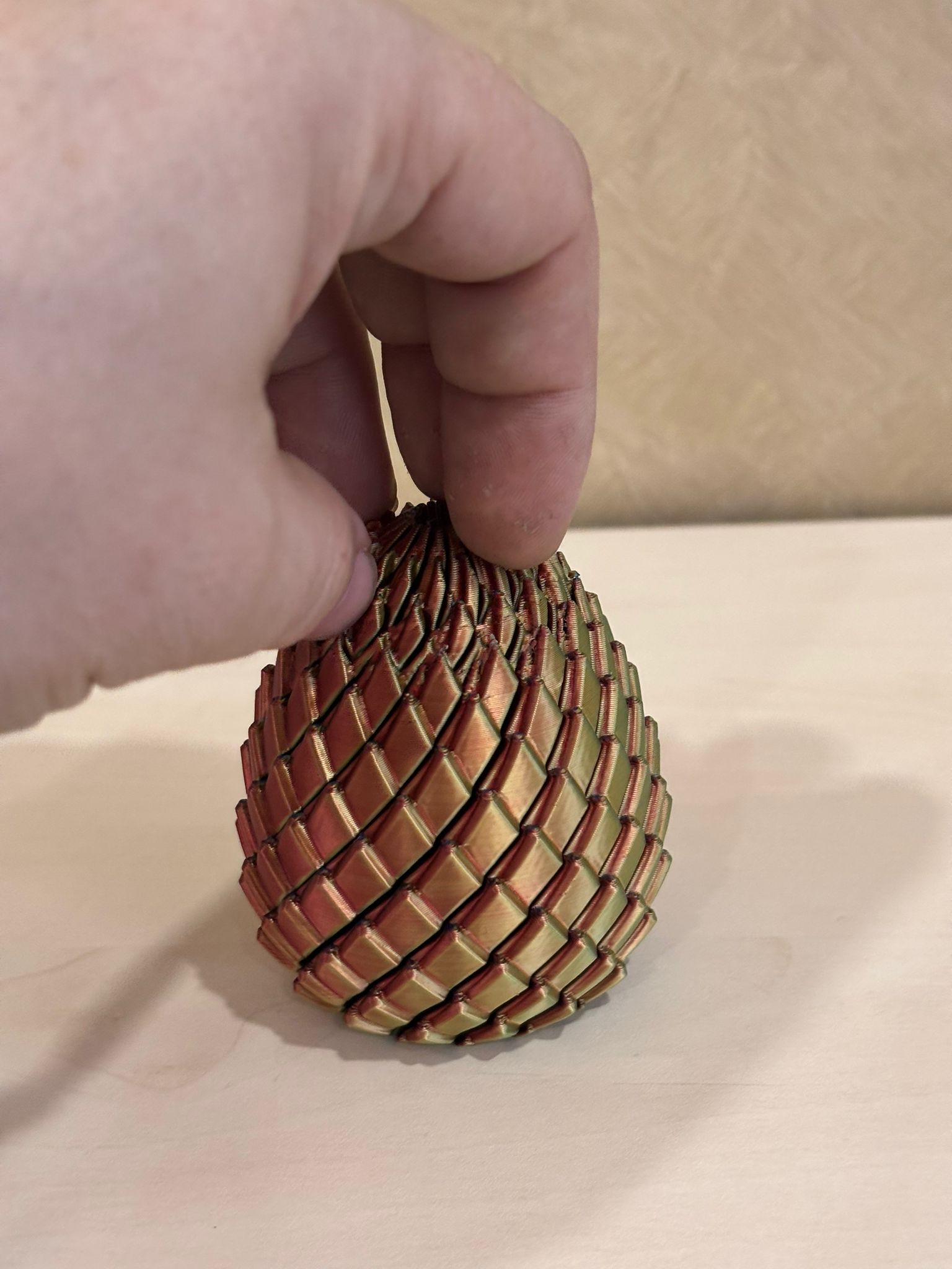 Fidget 3D Articulat – Design Solzi de Dragon (Jucărie Senzorială) - imagine galerie