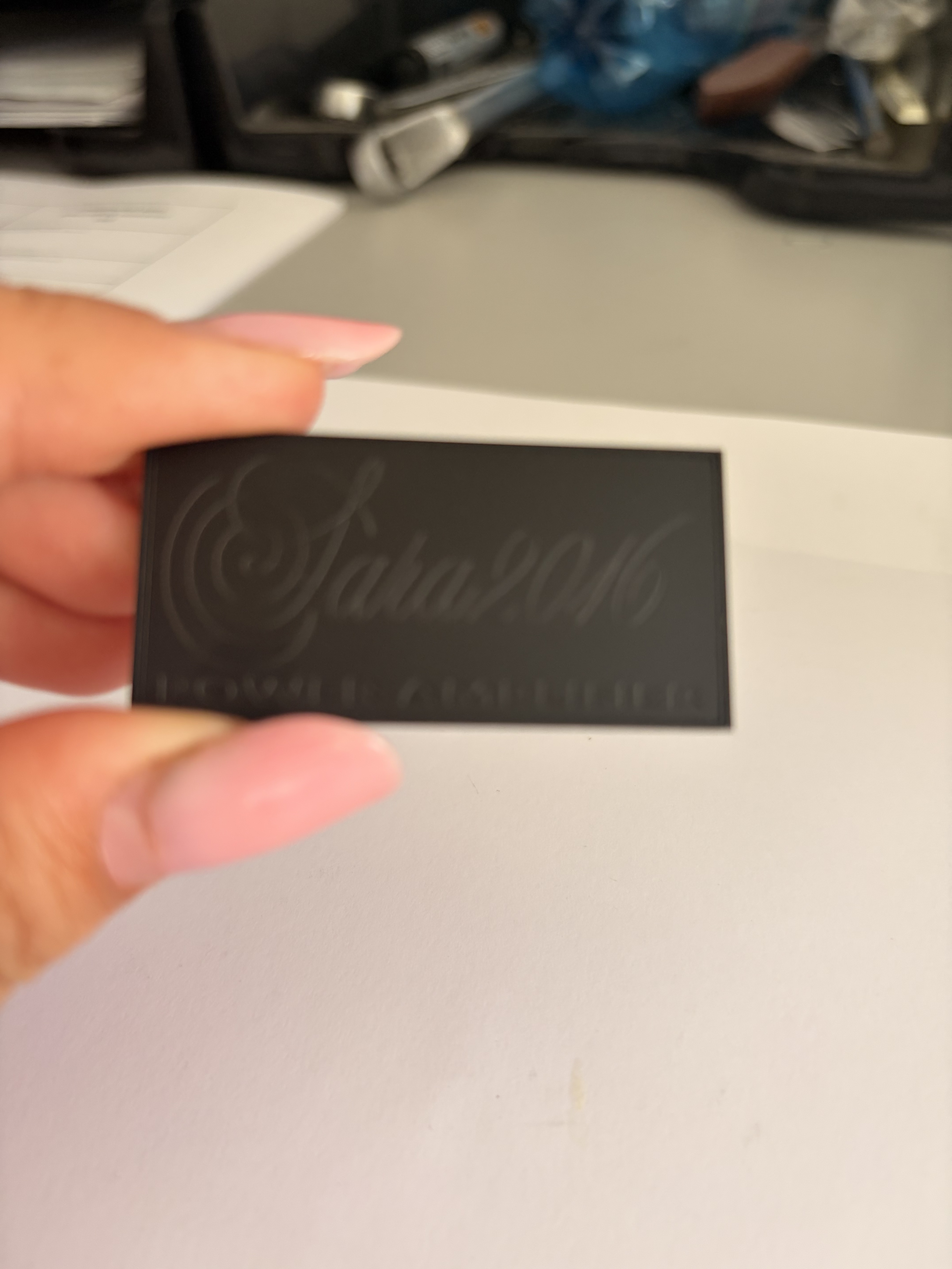 Etichetă / Logo personalizat din acril - imagine galerie