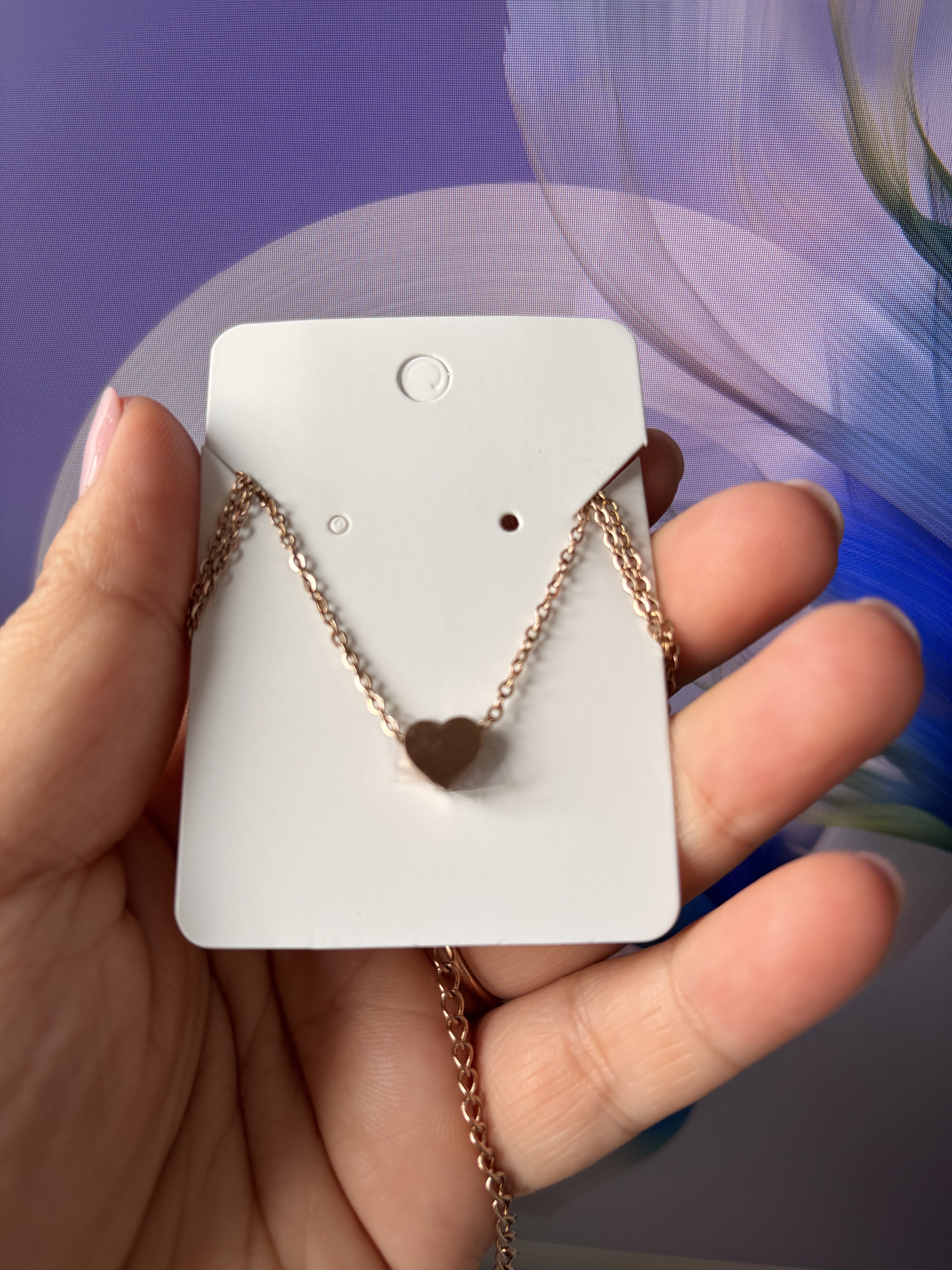 Colier personalizat dreptunghiular cu margini texturate – Gravură laser - imagine galerie