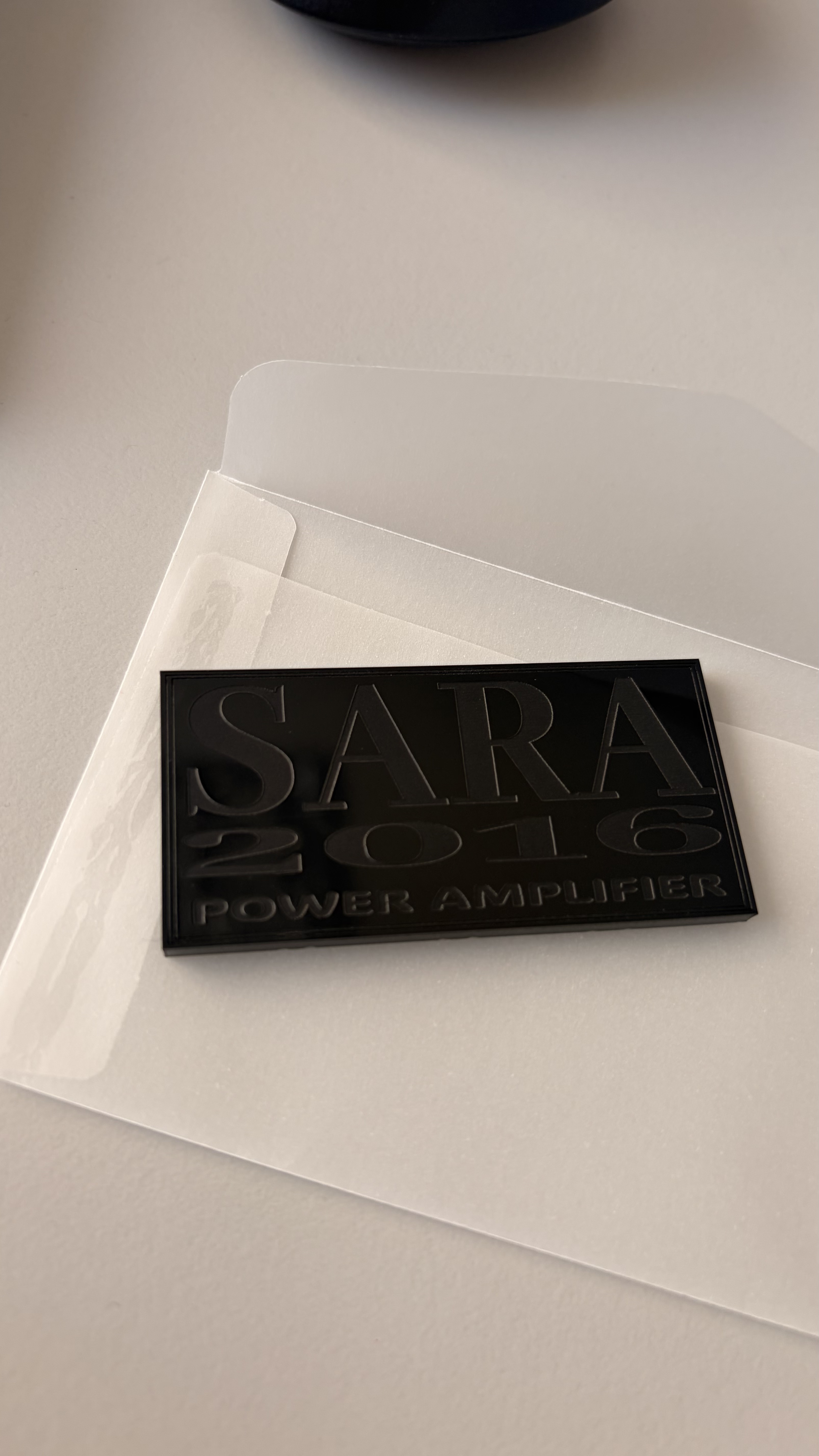 Etichetă / Logo personalizat din acril - imagine galerie