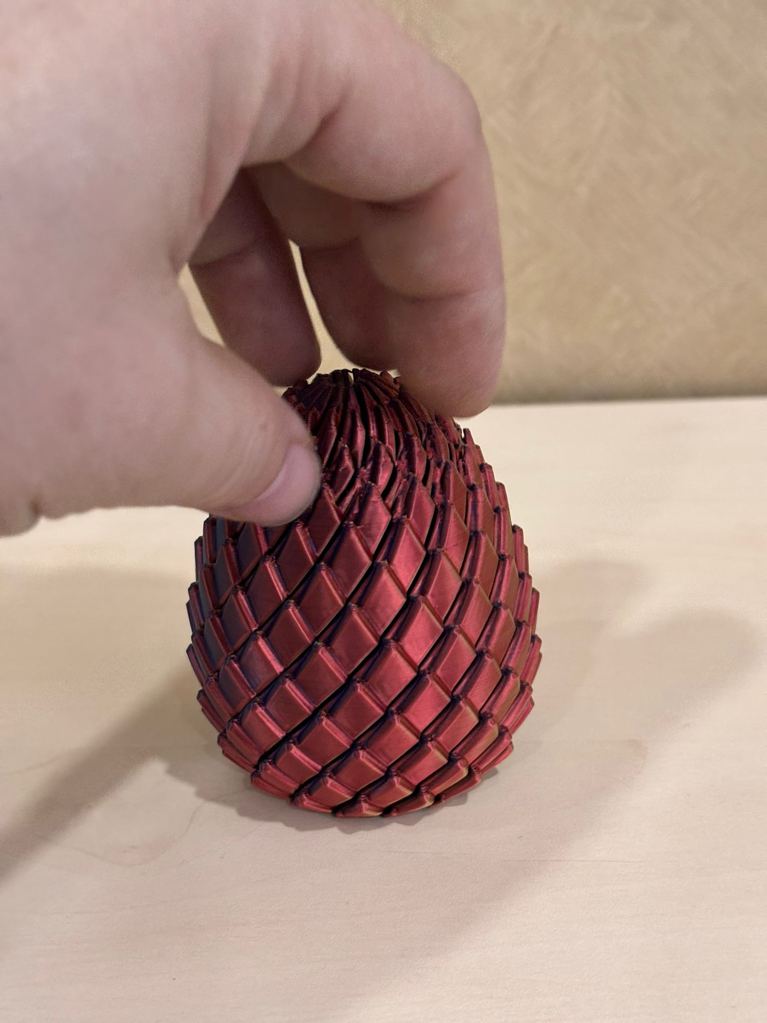 Fidget 3D Articulat – Design Solzi de Dragon (Jucărie Senzorială) - imagine galerie