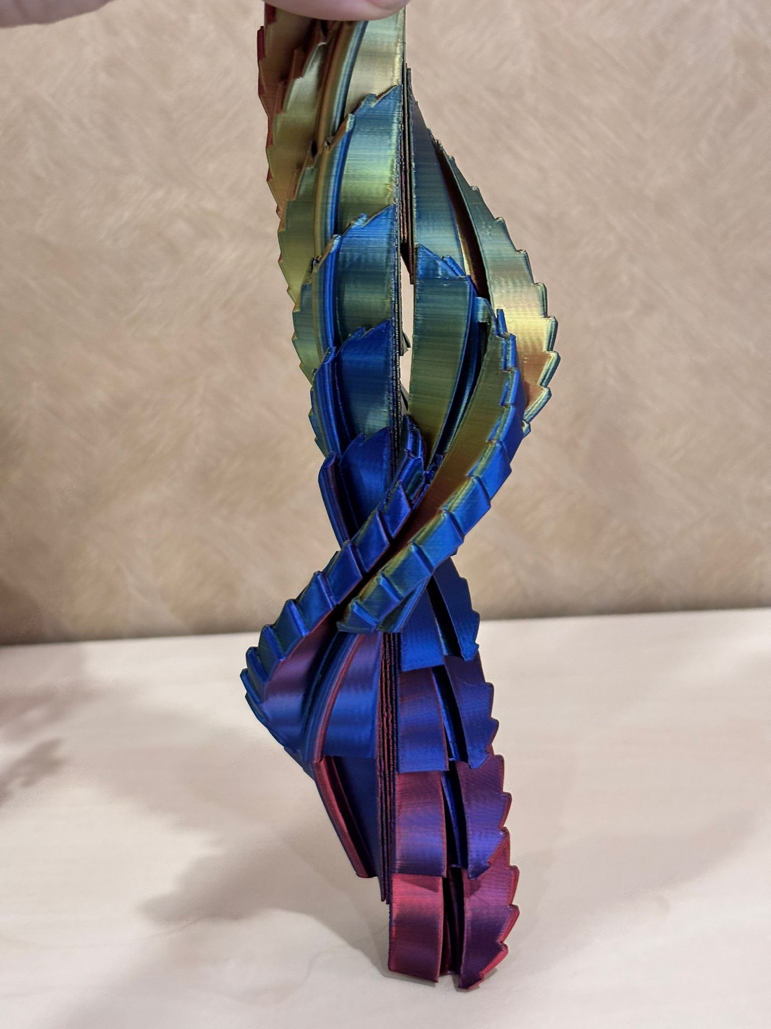 Fidget 3D Articulat – Design Solzi de Dragon (Jucărie Senzorială) - imagine galerie