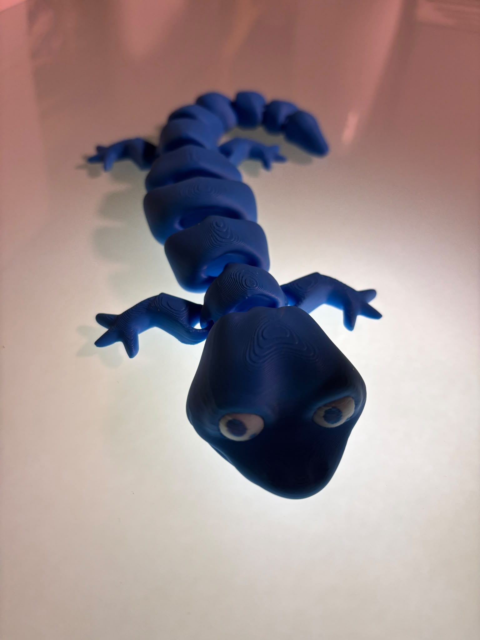 Șopârlă articulată 3D - Jucărie senzorială / Fidget Toy - imagine galerie
