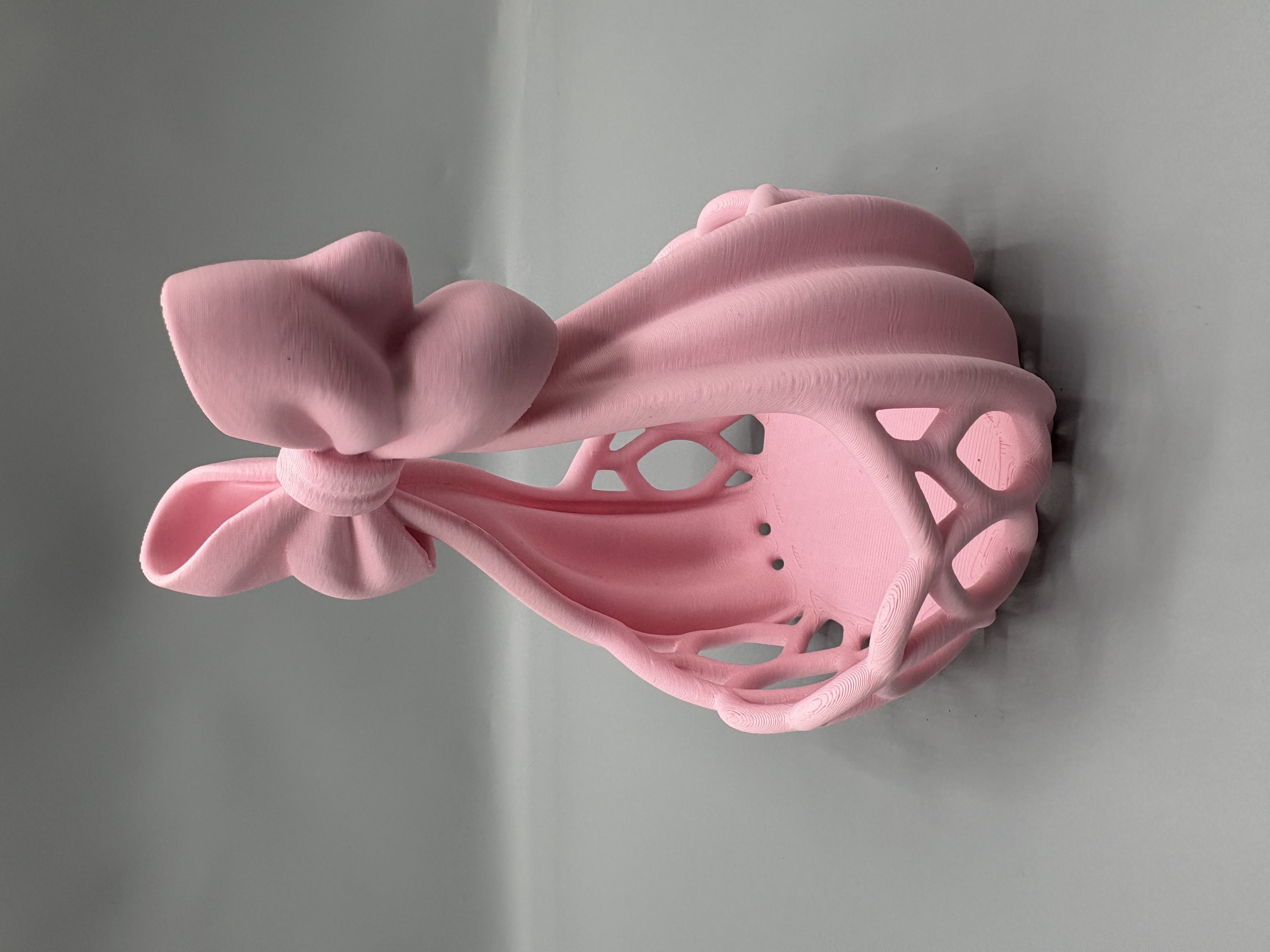 Coșuleț Decorativ cu Fundă – Organizator Elegant & 3D Printed - imagine galerie