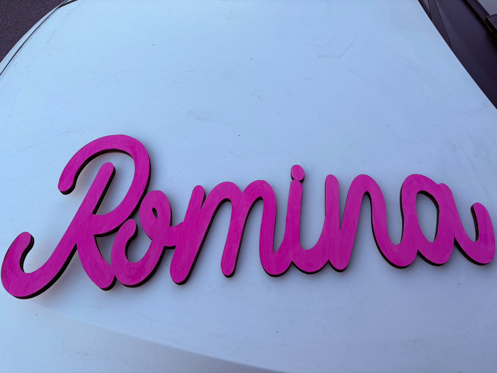 Nume volumetric personalizat de 60 cm - imagine galerie