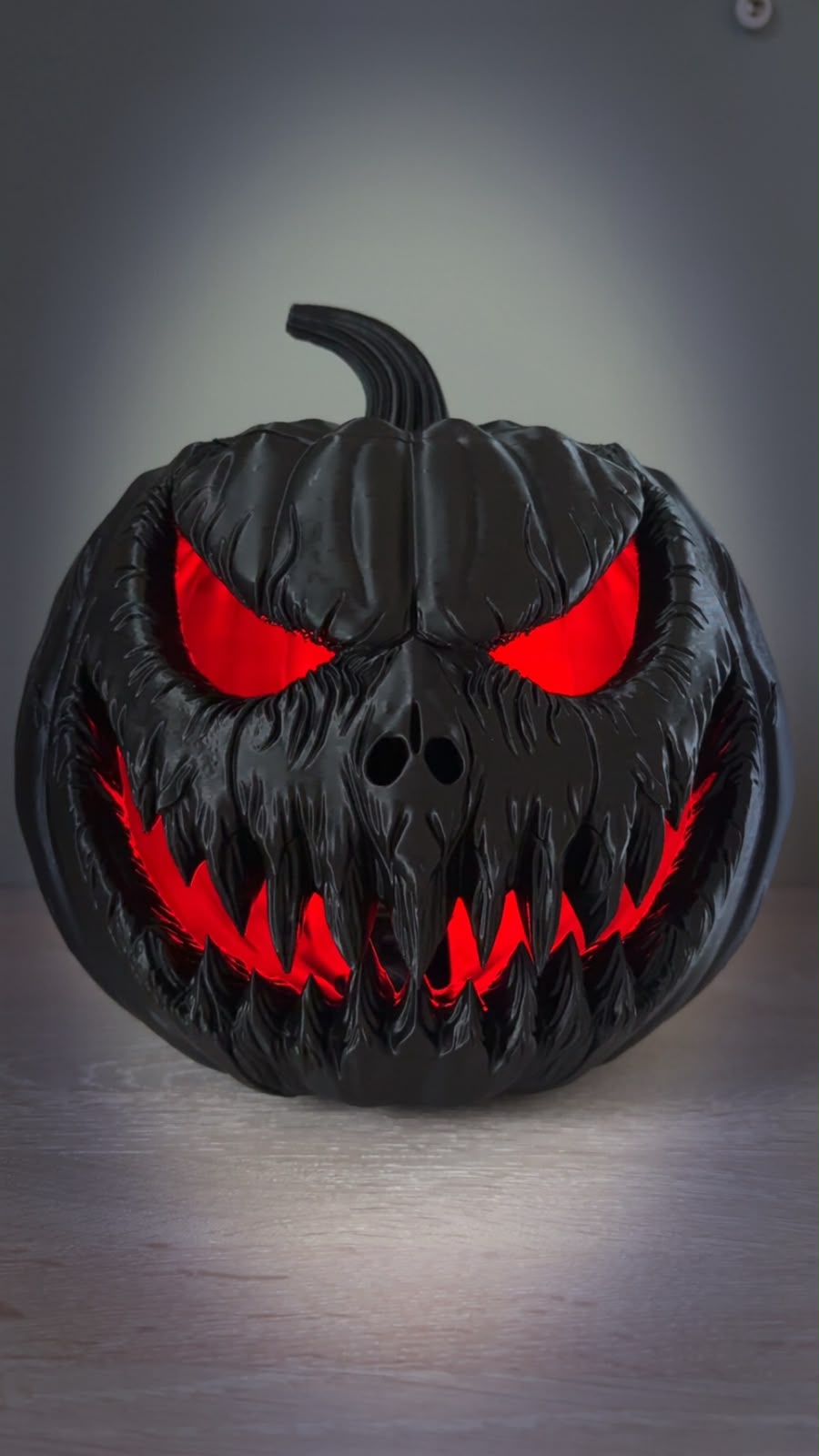 Dovleac 3D decorativ și iluminat pentru Halloween - imagine galerie
