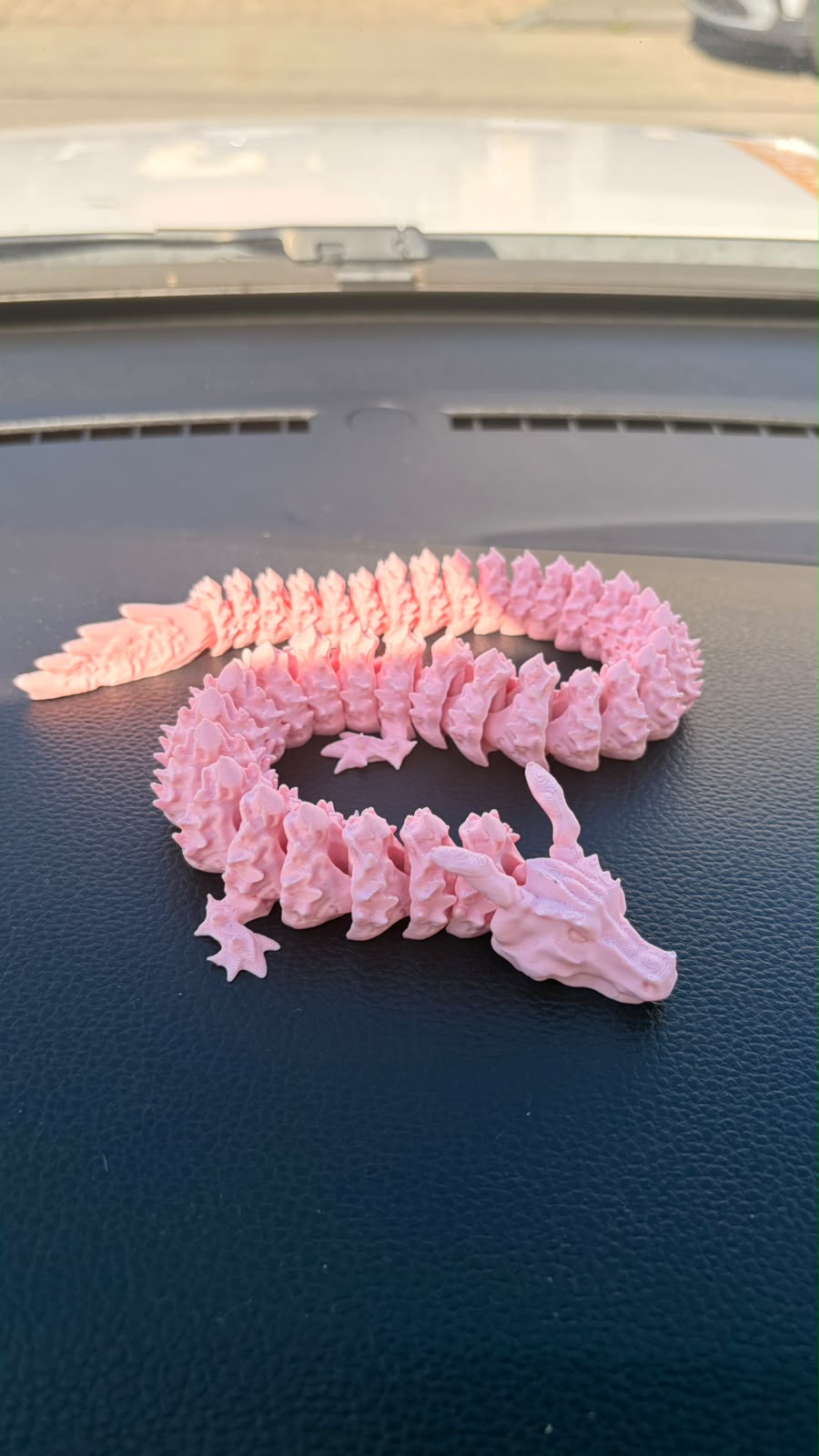 Dragon 3D articulat și flexibil – Jucărie anti-stres (fidget toy) și obiect decorativ - imagine galerie