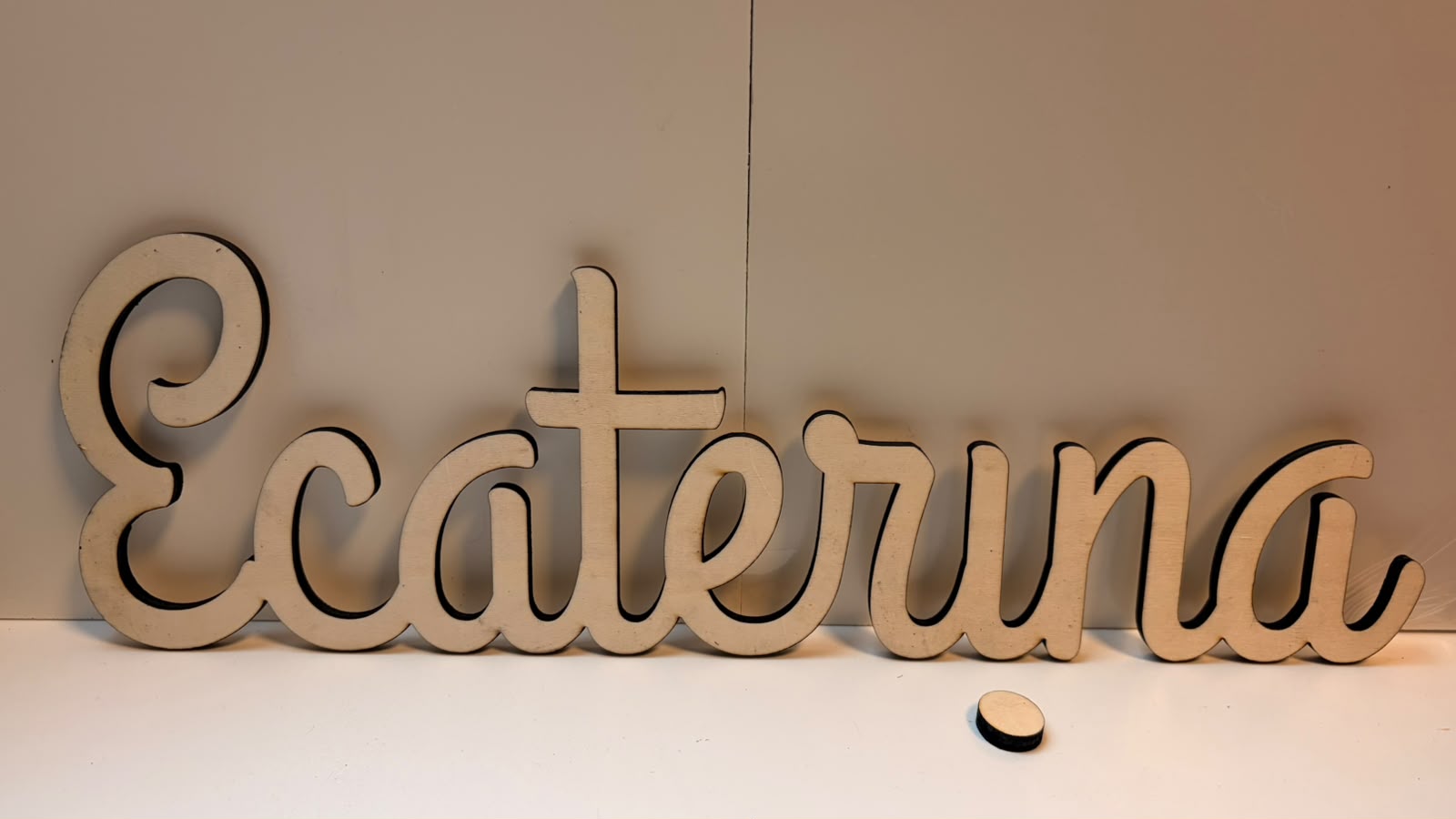 Nume volumetric personalizat de 60 cm - imagine galerie