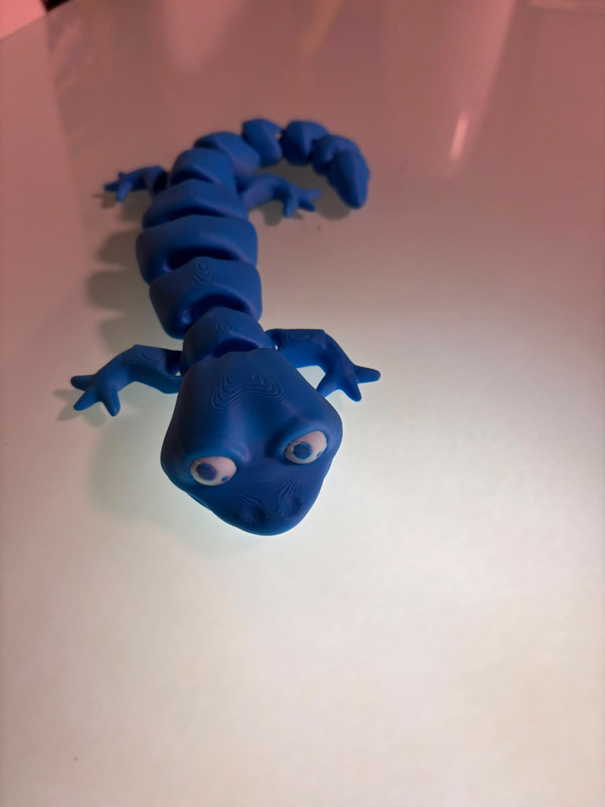 Șopârlă articulată 3D - Jucărie senzorială / Fidget Toy - imagine galerie