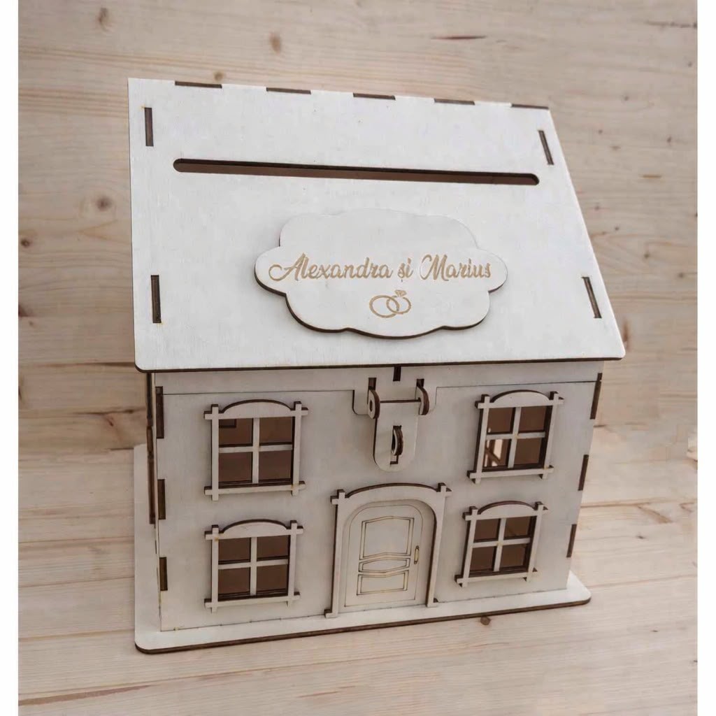 Cutie (Casa )de Dar Personalizate pentru Nuntă și Botez – Kasem Studio - imagine galerie