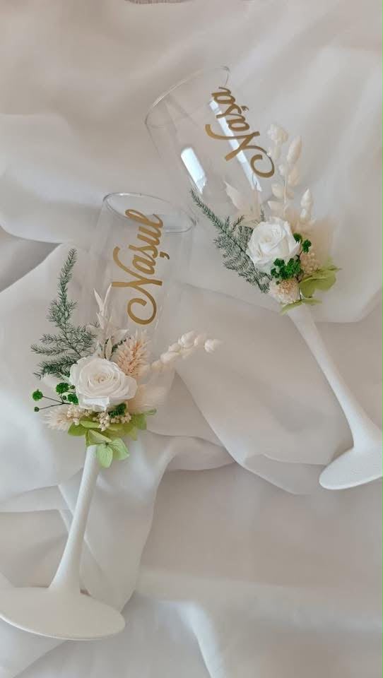 Set Pahare Personalizate Nuntă – Miri și Nași - imagine galerie